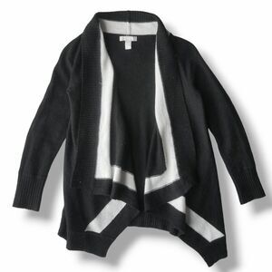 Banana Republic Open Front Cardigan Sweater Women Petite Small Shawl Wool Blend